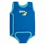 Mares Aquazone Baby Wrap, Mutino da Mare/Piscina da Neonato/Bambino in Neoprene - Blu, M