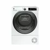 Hoover H-DRY 500 NDE H9A3TCBEXS-S Asciugatrice a Pompa di Calore, 9Kg, Griglia per Scarpe, Wi-Fi + BLE, Connesso, Classe A+++, 59,6x58,5x85 cm, Bianco