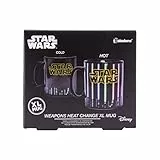 Paladone Tazza da caffè Star Wars, con armi di cambiamento termico XL, 550 ml