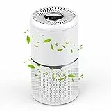 FAHEFANA Purificatore 210 m³/h D'aria per Camera da Letto con Filtro Hepa al 99,95%, Purificatore D'aria Portatile per Odori, Animali Domestici, Polline, ecc(PLUS)