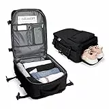 Borse da Cabina per Ryanair 40×20×25 Bagaglio a Mano Easyjet 45×36×20 Borsa Zaino da Viaggio, Zaino da trekking,Zaino Casual per laptop da 14 pollici per scuola con porta di USB