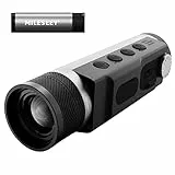 Imager termico MilESEEY TNV30 per la caccia, imager termico con risoluzione IR 384x288, sensore termico a 25 Hz, obiettivo regolabile da 25 mm, zoom 2/8x, tracciamento dei punti caldi