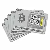 Ballet Real Bitcoin, pacchetto di 5 - La più semplice scheda di archiviazione crittografica a freddo - Portafoglio hardware crittografico con multivaluta sicura e supporto NFT