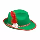 Boland-4034 Cappello per Adulti, Verde/Rosso, Unica, 04034