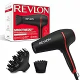 Asciugacapelli Revlon SmoothStay con accessorio Diffusore volumizzante 2000 Watt infuso con olio di cocco - RVDR5317
