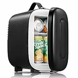 FOHERE Mini Frigo 2 in 1, Frigorifero Portatile da 5 Litri