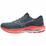 Mizuno WAVE RIDER 26, Scarpe per Jogging su Strada, Uomo, Provincial Blue/Nimbus Cloud/Soleil, 43 EU