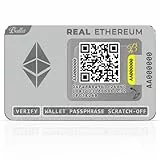 Ballet Real Ethereum (ETH) La più semplice scheda di archiviazione crittografica a freddo - Portafoglio hardware crittografico con multivaluta sicura e supporto NFT, (singolo)