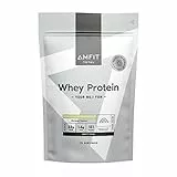 Marchio Amazon - Amfit Nutrition Proteine del Siero di Latte in Polvere, Banana, 75 porzioni, 2.27kg (Confezione da 1)