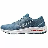 Mizuno WAVE EQUATE 7, Scarpe per Jogging su Strada, Uomo, Provincial Blue/Nimbus Cloud/Soleil, 41 EU
