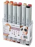 Copic Sketch Set da 12 Colori 21075705, Diverse Tonalita' di Pelle