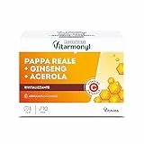 VITARMONYL - NECTAR ROYAL - PAPPA REALE GINSENG ACEROLA - Integratori per ridurre la stanchezza e favorire il normale funzionamento del sistema immunitario - Confezione da 10 fiale - 100 ml