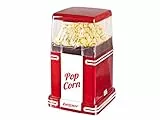 BEPER 90.590Y Macchina per Popcorn, Popcorn in 3 Minuti, 1200 W, Circolazione di Aria Calda, Rosso