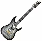 Ibanez AZ47P1QM-BIB Black Ice Burst - Chitarra elettrica (+ custodia)