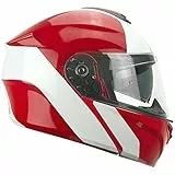 CGM 508 - Casco Modulare Apribile, Rosso, XXL (60cm)