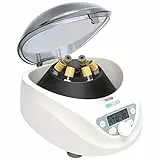 ONiLAB Labor PRP Tischzentrifuge 6x15mL/10mL/7ml/1.5-5ml, 300-5000rpm (max. 2600xg RCF), LCD Digital Desktop Lab Zentrifuge Timer 30sec-99min, zwei Schnellstartprogram