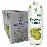 BAMBOO TREE Acqua di cocco, Multipack, 12 X 1 LTR