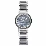 BERING , orologio da polso analogico al quarzo, in ceramica, con cinturino in acciaio inox/ceramica e vetro zaffiro