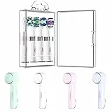 Custodia per la testa dello spazzolino da denti elettrico + 4 PCS Coperture per la testa dello spazzolino da denti elettrico