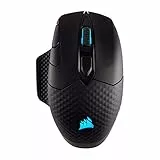 Corsair DARK CORE RGB LED Bluetooth Kabellose Optische Gaming Maus 16.000 DPI, Ausführung:Dark Core RGB (Ricondizionato)