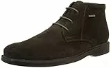 Geox U Brayden 2fit ABX D, Stivali Boots Uomo, Marrone Coffee, 43 EU