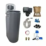 Addolcitore Acqua 20l Fleck 5600 Sxt Elettronico Volumetrico Completo Di Kit Di Installazione Fatto In Francia