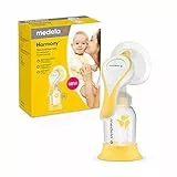 Medela Harmony Tiralatte Manuale, Design Svizzero Compatto e Portatile, con Coppe PersonalFit Flex e Tecnologia Medela 2-Phase Expression