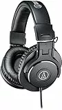 Audio-Technica M30x Cuffie professionali da studio per la registrazione in studio, i creatori, i podcast e l'ascolto quotidiano.