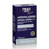 FRAU Senior, Articolazioni Donna E Uomo 45+, Integratore Alimentare 30 Compresse, Senza Glutine