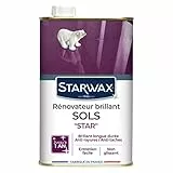 Starwax Brilliant Star restauratore per pavimenti interni - ideale per lucidare e rinnovare tutti i tipi di pavimenti - protegge e facilita la manutenzione - effetto duraturo (1 anno)