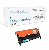Outlet della Stampa CLT-C406S/ELS 406C Toner Cyano Compatibile con Samsung CLP 360, 365w, CLX 3300, 3300, 3305fn, 3305fw, Samsung Xpress C 410w, C 460fw, C 460w, C 467w, SL C 460w, SL-C 467w