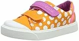 Clarks City Bright T, Sneaker Unisex - Bambini e ragazzi, Arancione Orange Combi Orange Combi, 21 EU