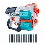 XSHOT- X-Shot Excel Xcess-Dart Blaster in Schiuma (16 Freccette), Colore Bianco, 36436
