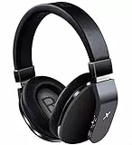 Riwbox XBT-780 - Cuffie over ear Bluetooth, stereo Hi-Fi, con e senza fili, con microfono integrato per lezioni online, ufficio in casa, PC, cellulari, TV (nero)