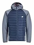Jack & Jones JCOLOGAN Hybrid Jacket SN Giacca, Navy Blazer, M Uomini