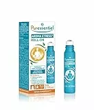 Puressentiel Sonni Sereni, Roller Stress ai 12 Oli Essenziali, 100% puri e naturali, Aiuta a liberarsi dallo stress e calmare l'ansia, Lavanda e arancia, 5ml