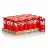 Coca-Cola Original Taste – 24 Lattine da 330 ml, Tutto il Gusto Originale di Coca-Cola, Lattina 100% riciclabile, Bevanda Analcolica