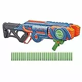 Hasbro Nerf Elite 2.0 - Flipshots Flip-32, Blaster Con 32 Canne Porta Dardi Che Si Ribaltano Per Raddoppiare La Potenza Di Lancio, Capacità 32 Dardi, Include 32 Dardi Nerf Elite