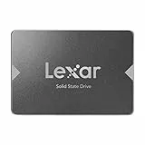 Lexar NS100 2,5' SATA III 6Gb/s SSD 128GB, Disco Duro SSD Interno, Disco a Stato Solido, Fino a 520 MB/s di Lettura, per laptop, computer desktop/PC (LNS100128AMZN)