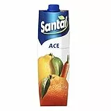 SANTAL 12 Confezioni succhi di frutta 100% succo tetra ace 1l