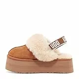 UGG Female Funkette Slipper, Chestnut, 5 (UK)