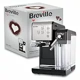 Breville Prima Latte II - Macchina per caffè espresso e cappuccino | Pompa professionale da 19 bar e montalatte | Argento [VCF108X]