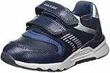 Geox B Pyrip Boy A, Sneakers Bambini e ragazzi, Blu/Argento (Navy/Silver), 27 EU