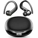 yobola Cuffie Bluetooth, Auricolari Bluetooth 5.3 HiFi Stereo Microfono Cancellazione del Rumore ENC, Cuffie Wireless IPX7 Impermeabili Controllo Touch, Cuffiette Bluetooth 40 Ore Display LED