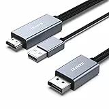 BENFEI Cavo da HDMI a DisplayPort, 1,8 M Sorgente HDMI a monitor DisplayPort Compatibile con PC Scheda grafica Laptop PS5 Xbox One(360) Supporta 4K@60Hz 2K@144Hz 1080P@165Hz