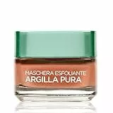 L'Oréal Paris Maschera per il Viso Argilla Pura con Alghe Rosse, Leviga e Ristringe i Pori del Viso, 50 ml