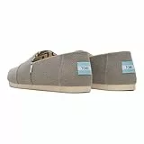 TOMS Alpargata Heritage Canvas, Mocassino basso Uomo, Grigio (Cemento), 41 EU