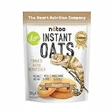 NÄTOO Instant Oats - Farina di avena aromatizzata a basso indice glicemico - alto contenuto di fibre - solo 1gr. di zuccheri - 1Kg - Biscotto