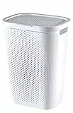 Curver Infinity Portabiancheria - 60 Lt - 44X35X60H Bianco