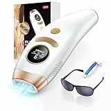 3 In 1 Epilatore Luce Pulsata Laser, 3 FUNZIONI AVANZATE - HR/SC/RA IPL Peli Donna con Sistema di Depilazione e 9 Livelli di Energia Perfetto per Viso, Schiena, Bikini, Ascelle-999000 Flashs